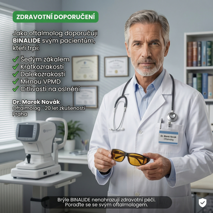 Binalide™ - Zbavte se agresivních světlometů