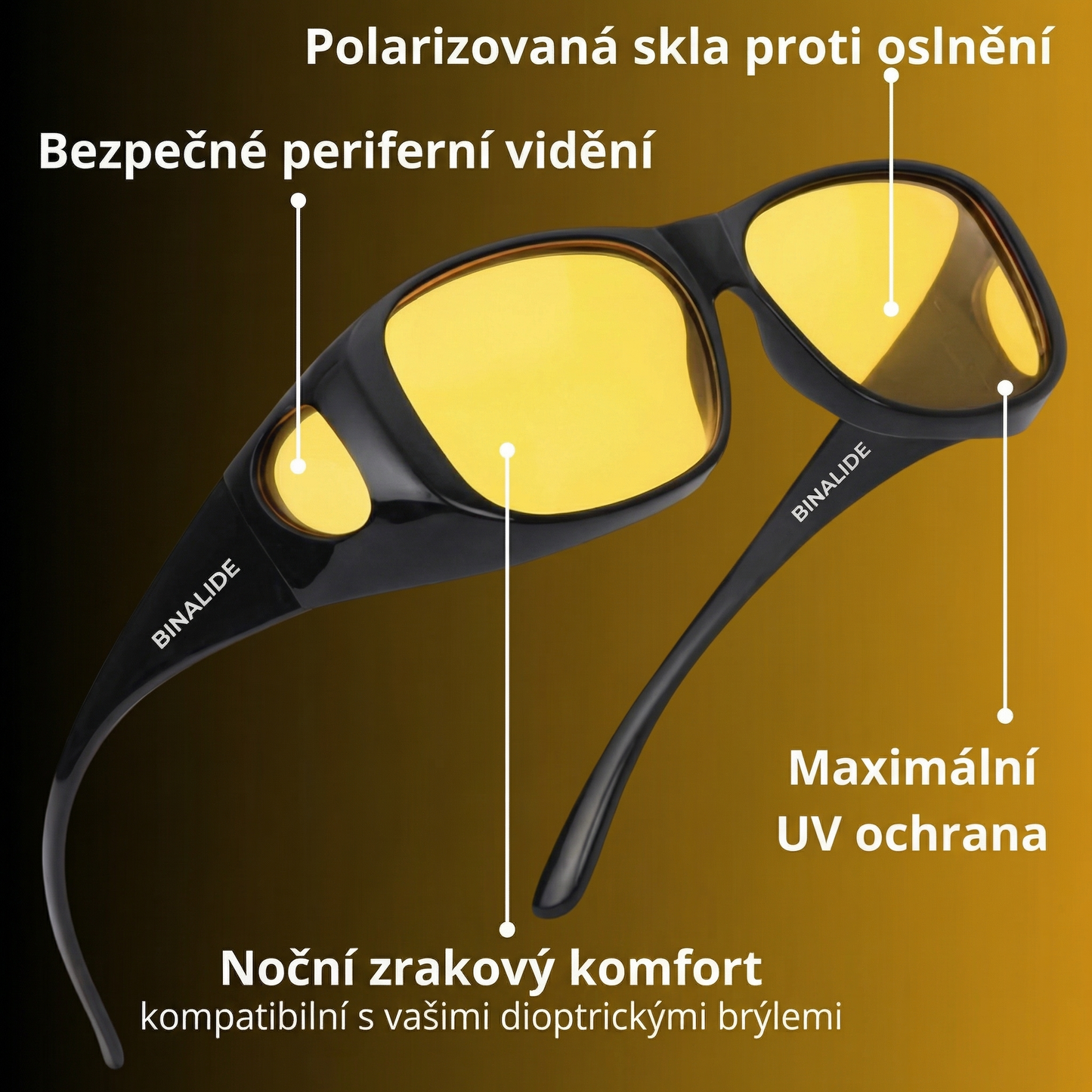 Binalide™ - Zbavte se agresivních světlometů